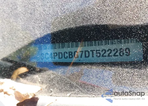 2013 Dodge Journey Sxt z USA, uszkodzony, nr VIN 3C4PDCBG7DT522289